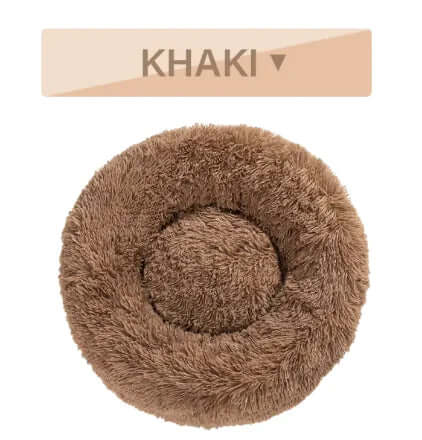 Calming Donut Dog Bed – Soft & Anti-Anxiety