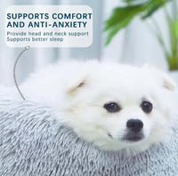 Calming Donut Dog Bed – Soft & Anti-Anxiety