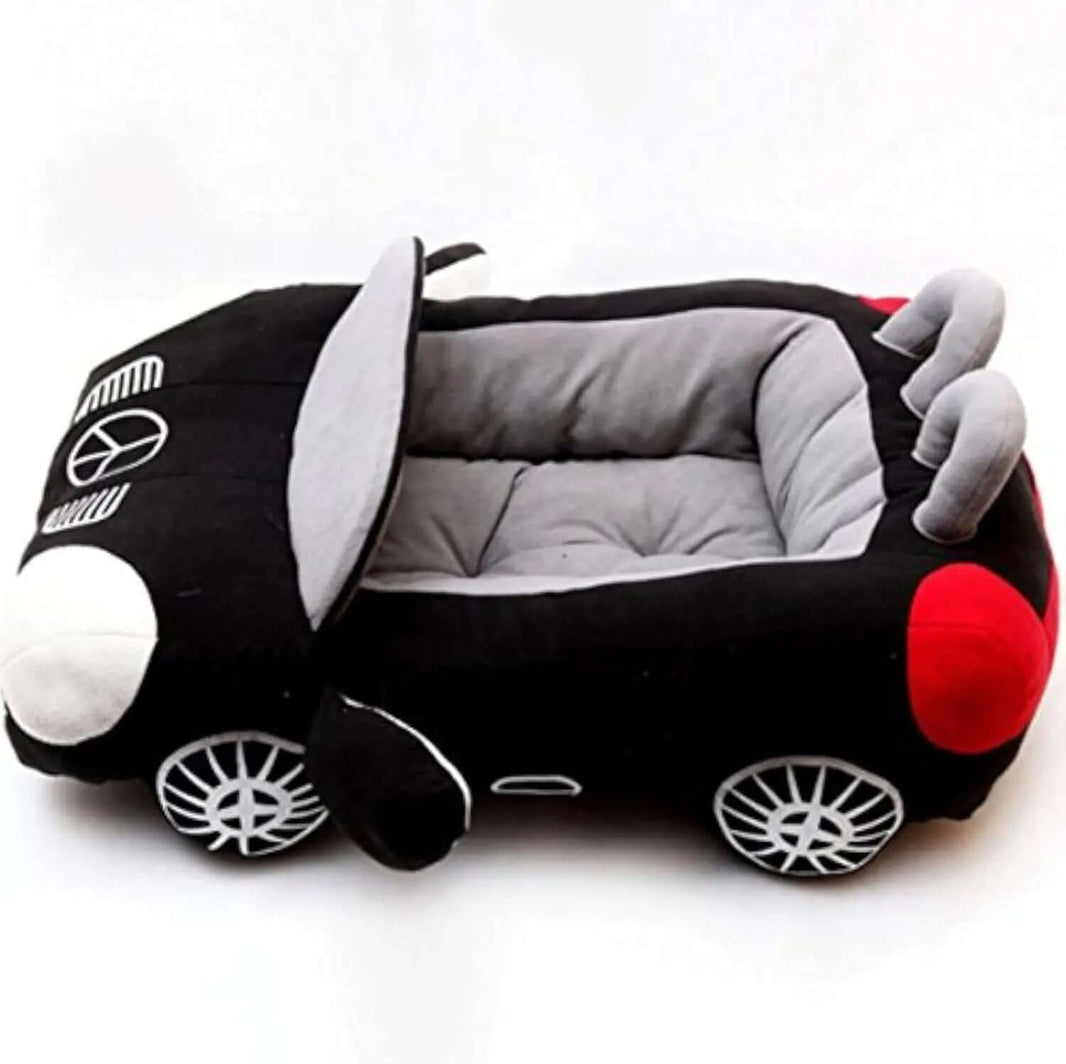 Luxury Car Dog Bed – Soft, Fun & Cozy Design