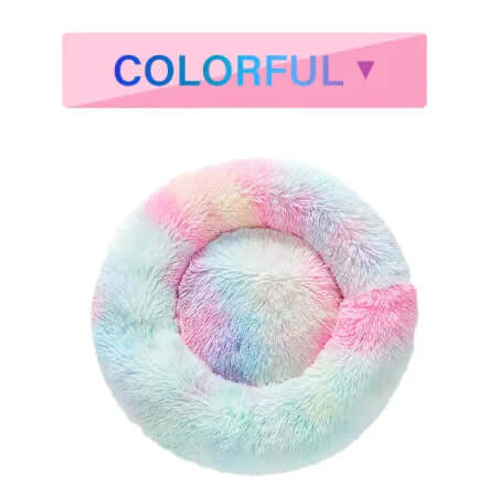 Calming Donut Dog Bed – Soft & Anti-Anxiety