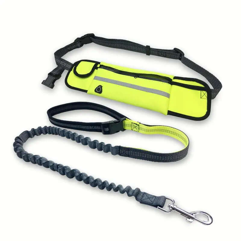 Hands-Free Running Dog Leash – Shock Absorbing Bungee