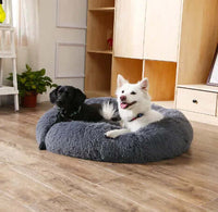 Calming Donut Dog Bed – Soft & Anti-Anxiety